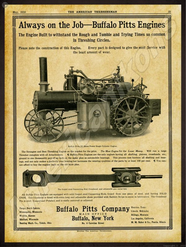 buffalo pitts 1910
