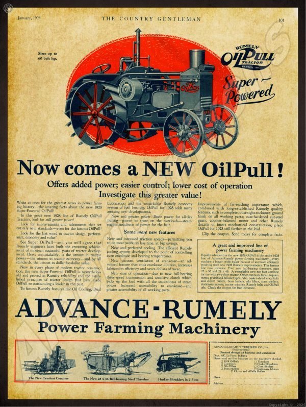 rumely 1928