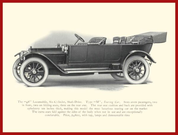 omac 1912 locomobile 21 red