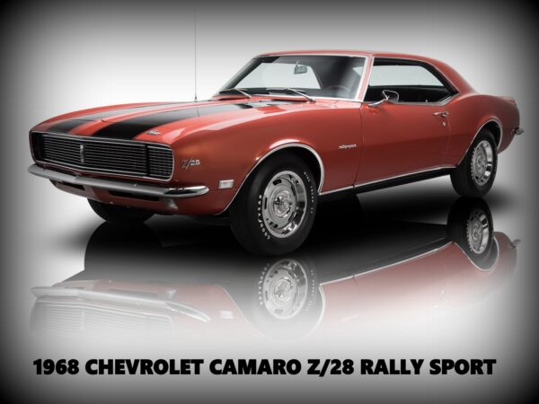 omac 1968 chevrolet camaro z28 rs