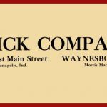 1921 frick marquee red