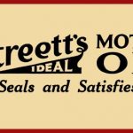 1922 streetts motor oil marquee red