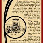 kilo 1917 heider tractor long red