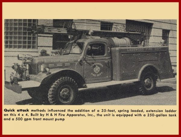 yankee 1956 power wagon red