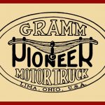 1922 gramm truck oval red