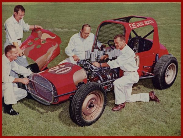 cae super modified dirt track red