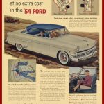 echo 1954 ford red