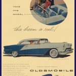 echo 1954 oldsmobile 1 blue