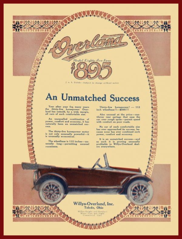zulu 1917 willys sign red