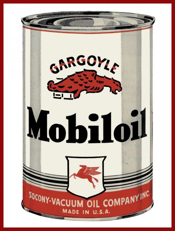 1941 mobil die cut red