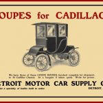 echo 1905 detroit motor car supply sign red