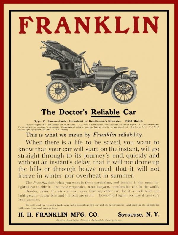 echo 1905 franklin red