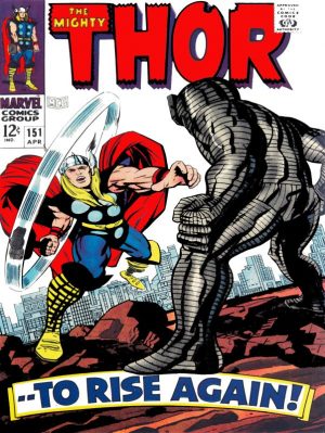 Thor 151 Comic Book Collectible Metal Sign: The Destroyer - Large Size