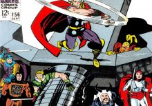 Thor 156 Comic Book Collectible Metal Sign: Warriors Three - Large Size