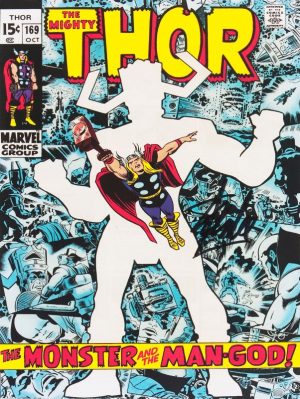Thor 169 Comic Book Collectible Metal Sign: Galactus! - Large Size