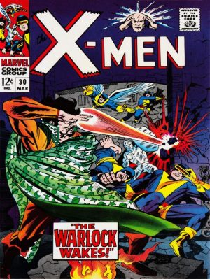 Uncanny X-Men 30 Comic Book NEW Metal Sign: Warlock - Large Size