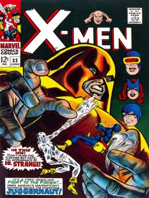 Uncanny X-Men 33 Comic Book NEW Metal Sign: Juggernaut - Large Size