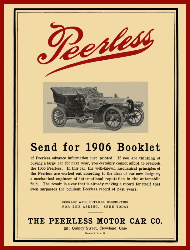 echo 1906 peerless red