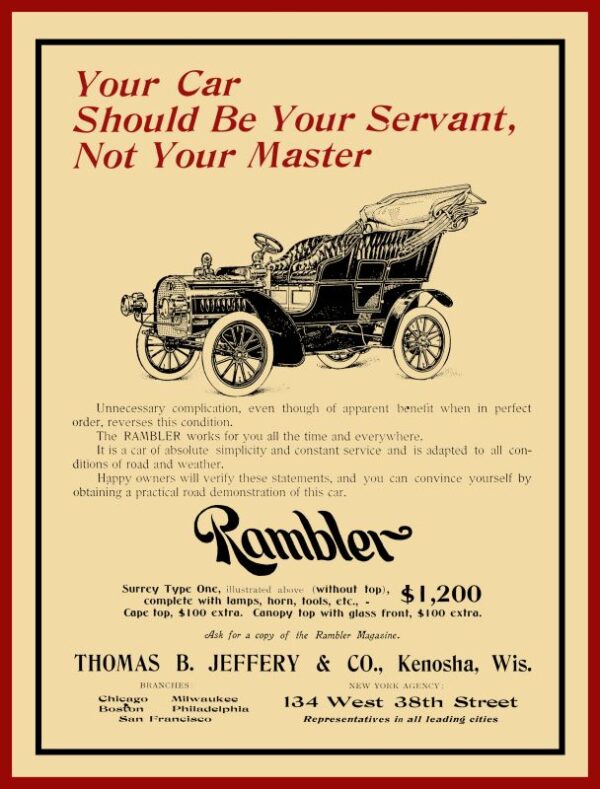 echo 1906 rambler red