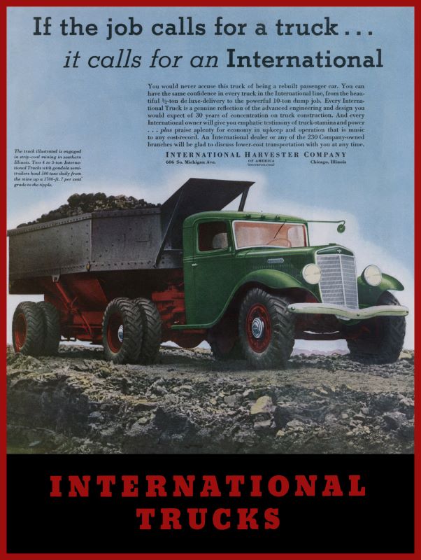 1935 IH Coal Truck