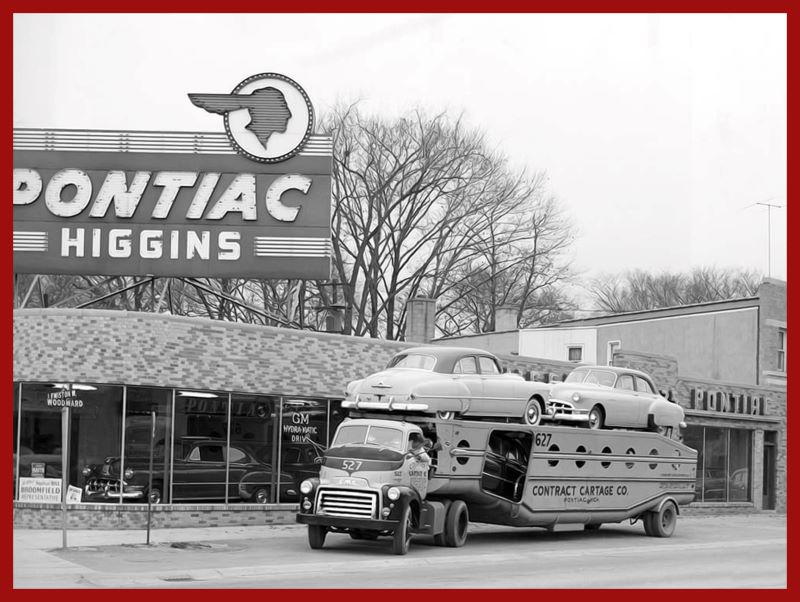 Higgins Pontiac Dealership Collectible NEW Metal Sign XL Size 18 x