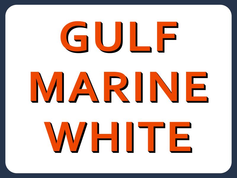 gulf marine white