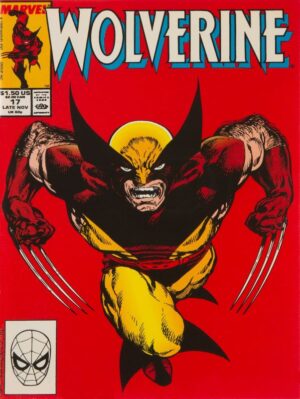 Wolverine 17 Comic Book Collectible Metal Sign: Great Art! – Large Size