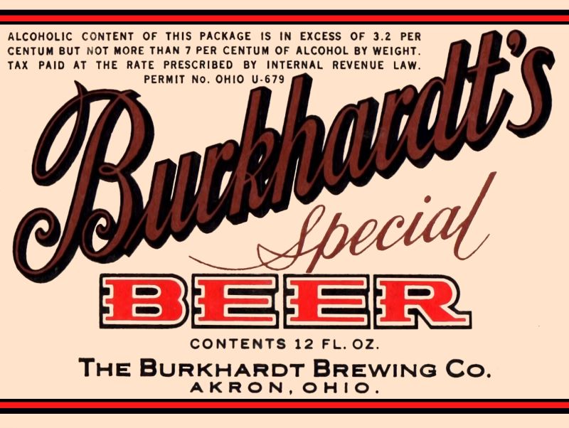 burkhardts special beer