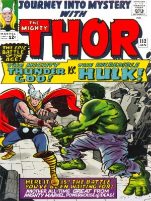 Journey into Mystery with Thor Issue 112 Collectible NEW Metal Sign: 9" x 12"