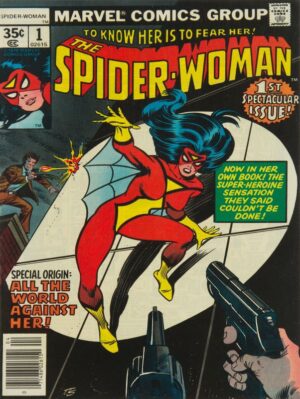 Spider-Woman 1 Collectible NEW Comic Book Metal Sign: 12 x16" Large Size