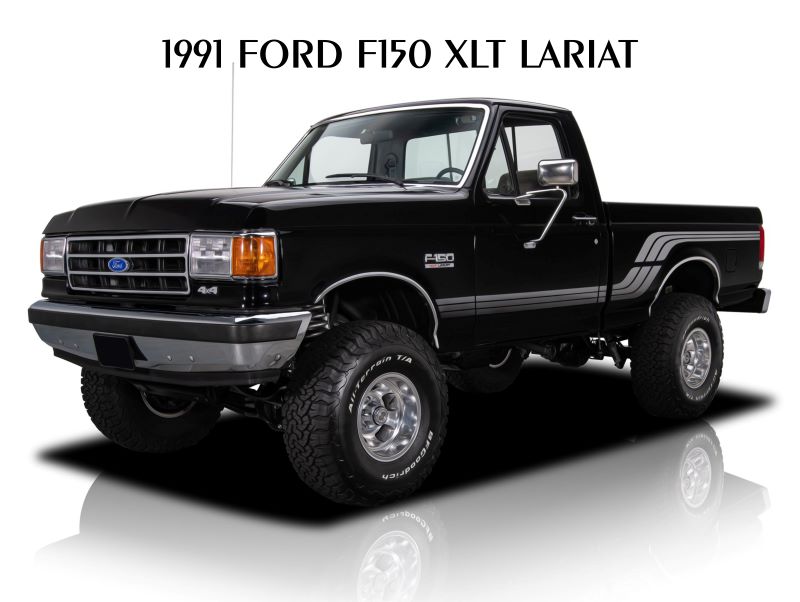 1991 FORD F150 XLT LARIAT