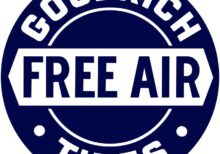 BF Goodrich Tires Free Air NEW Steel Sign: 28" Diameter & Made in USA