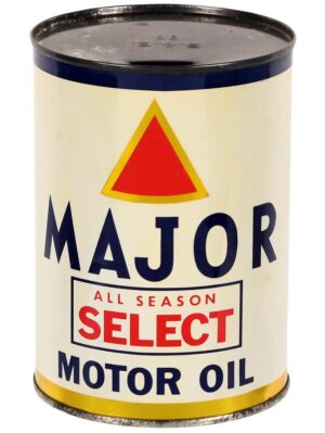 Major Motor Oil Can Collectible NEW Sign: 28" Tall Steel