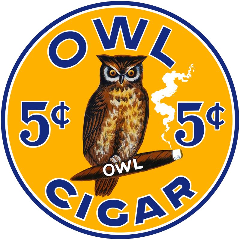 owl cigar round
