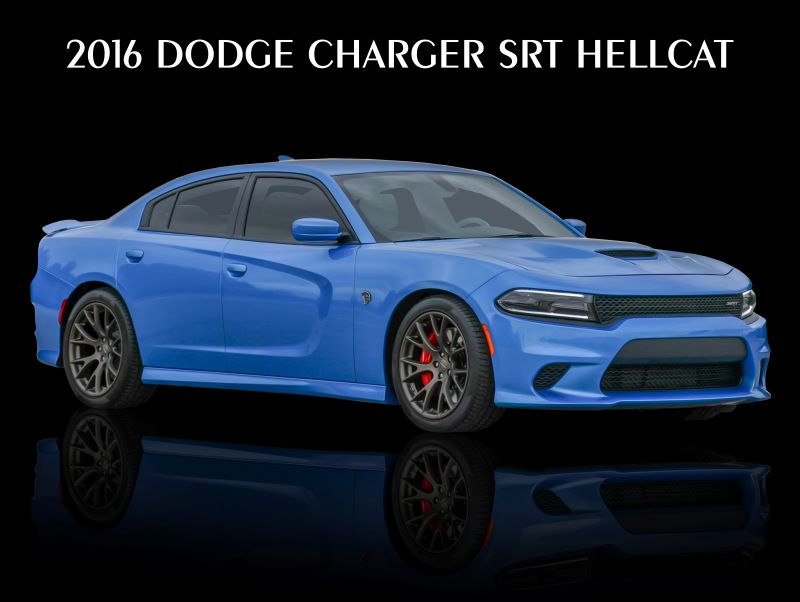 2016 DODGE CHARGER SRT HELLCAT