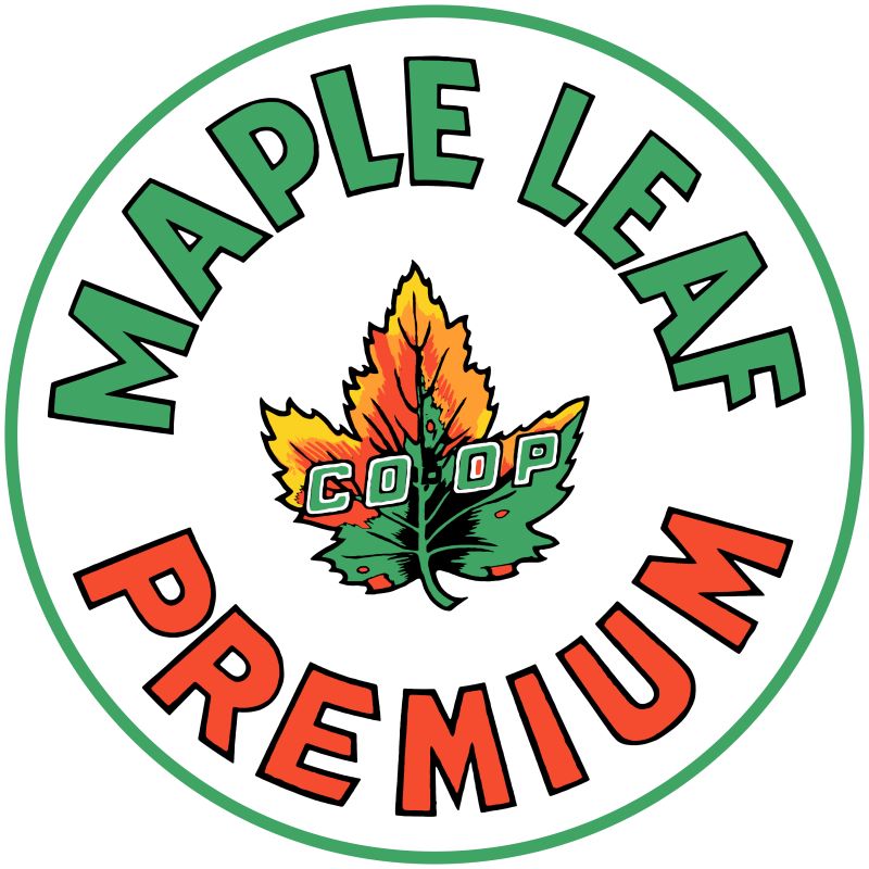 maple leaf round