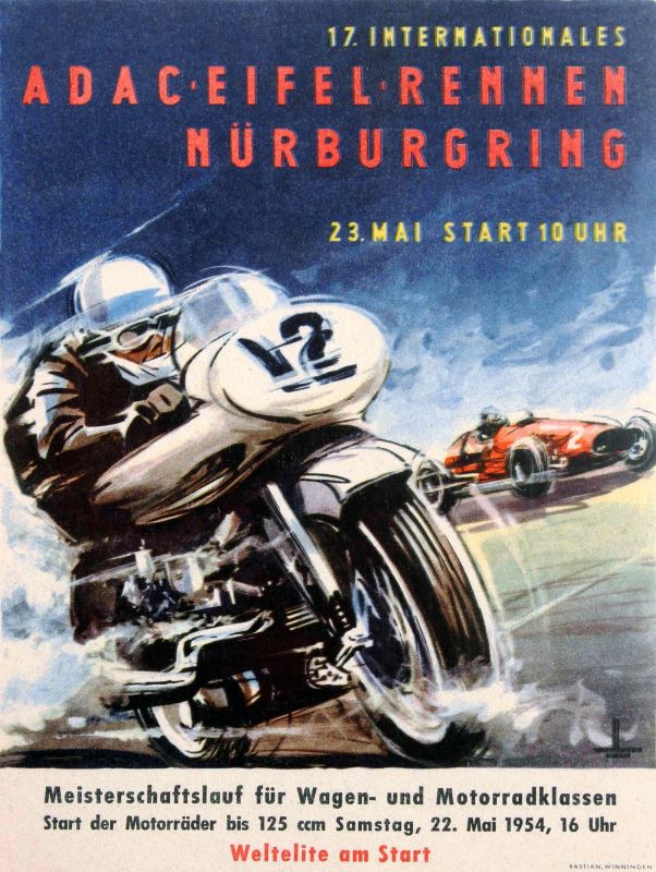1954 german motorcycle race