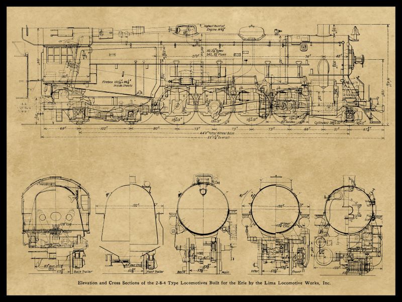 p2 1927 lima loco schematic