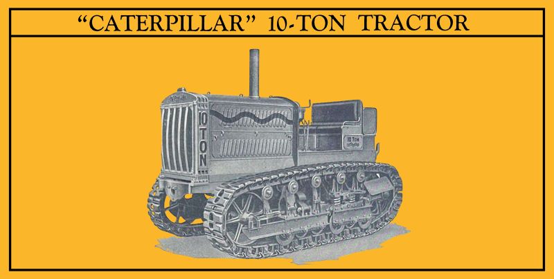 1925 cat ten ton